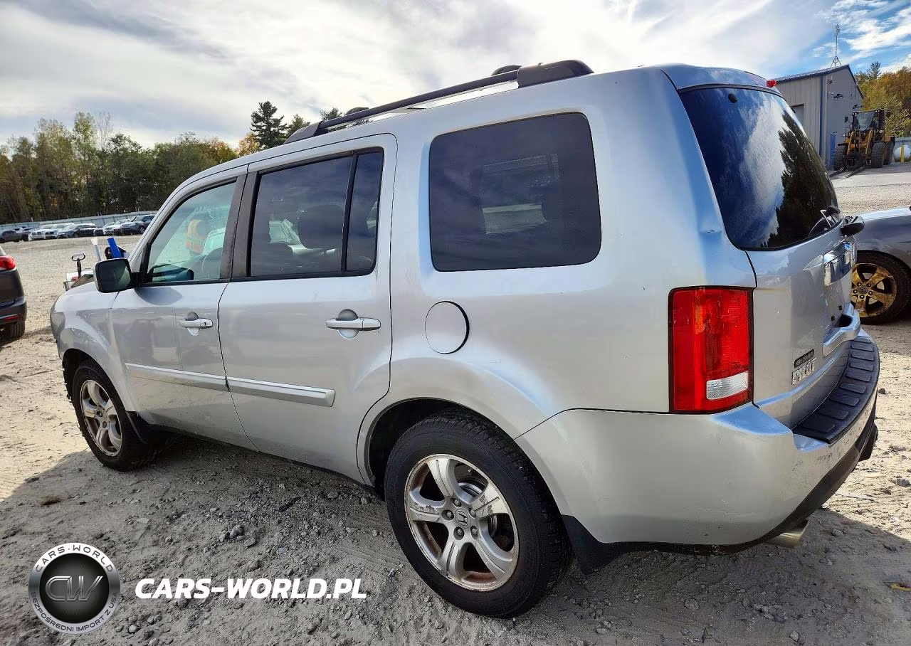 2013 Honda Pilot Exl VIN:5FNYF4H56DB039224 - 2