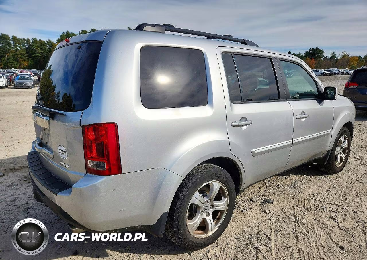 2013 Honda Pilot Exl VIN:5FNYF4H56DB039224 - 3