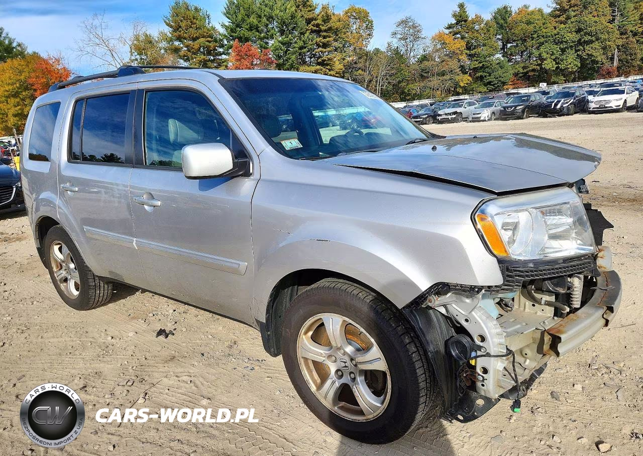 2013 Honda Pilot Exl VIN:5FNYF4H56DB039224 - 4