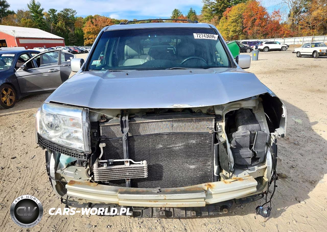 2013 Honda Pilot Exl VIN:5FNYF4H56DB039224 - 5