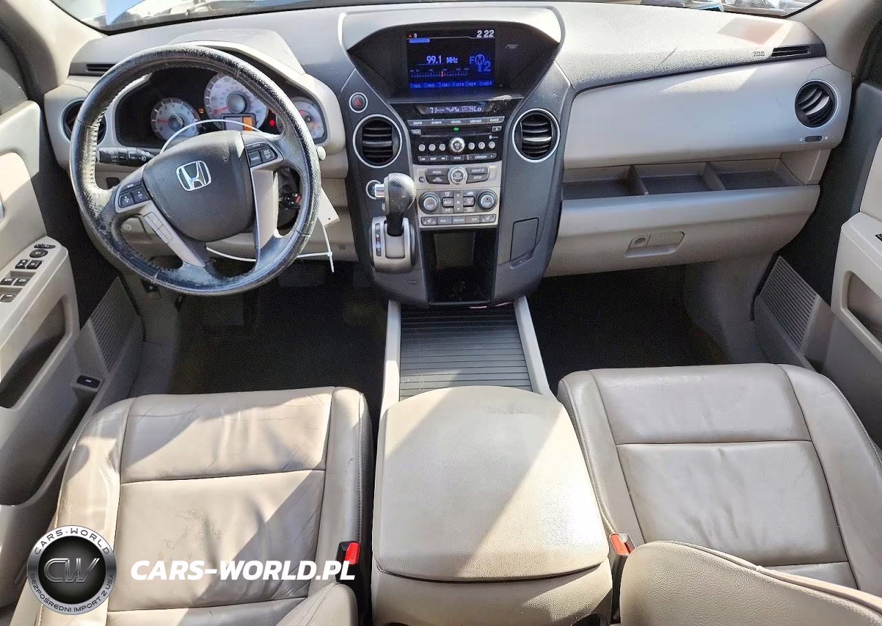 2013 Honda Pilot Exl VIN:5FNYF4H56DB039224 - 8