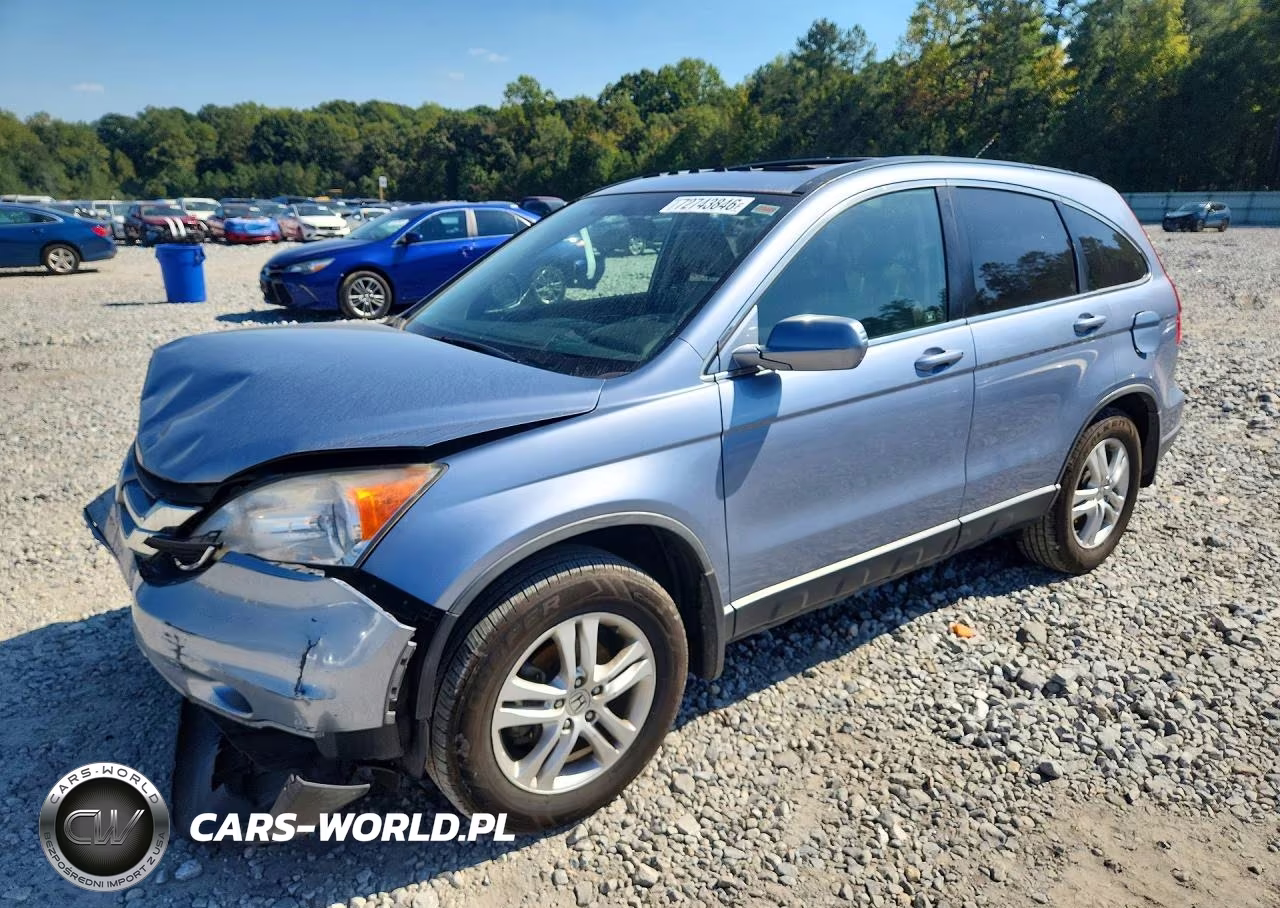 2010 Honda Cr-V Exl VIN:JHLRE4H75AC013184 - 1