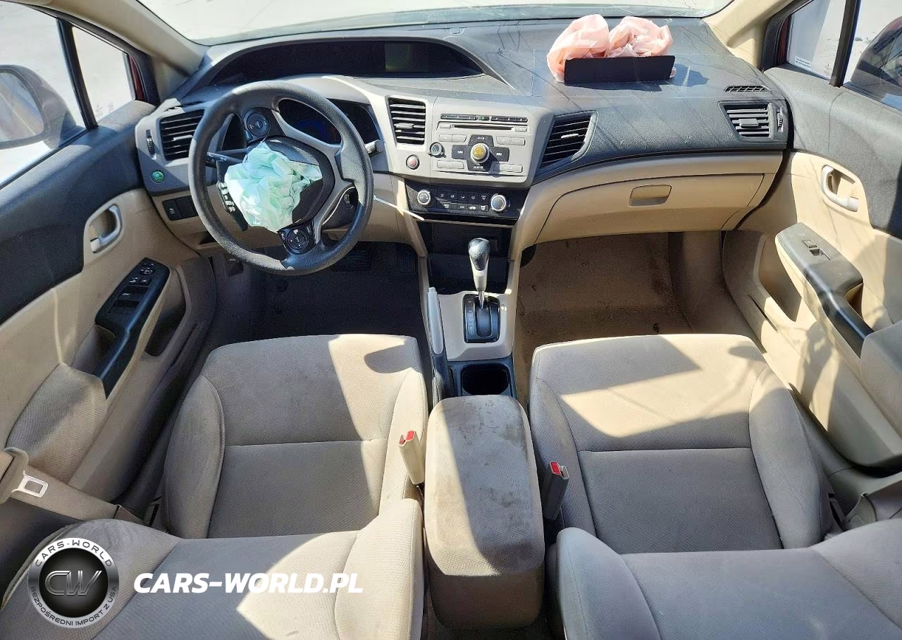 2012 Honda Civic Lx VIN:2HGFB2F54CH584276 - 8