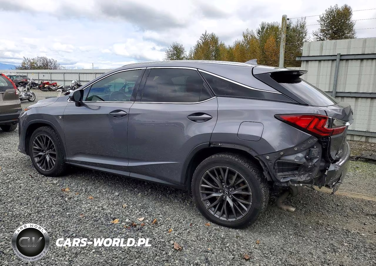 2017 Lexus Rx 350 F Sport VIN:2T2BZMCA3HC092180 - 2