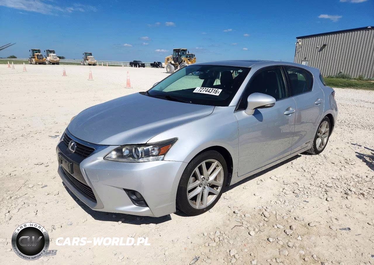 2015 Lexus Ct 200 VIN:JTHKD5BH4F2211128 - 1