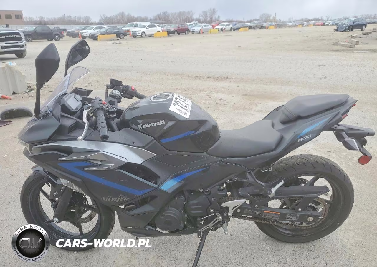 2025 Kawasaki Ex500 VIN:ML5EXGG15SDA63113 - 3