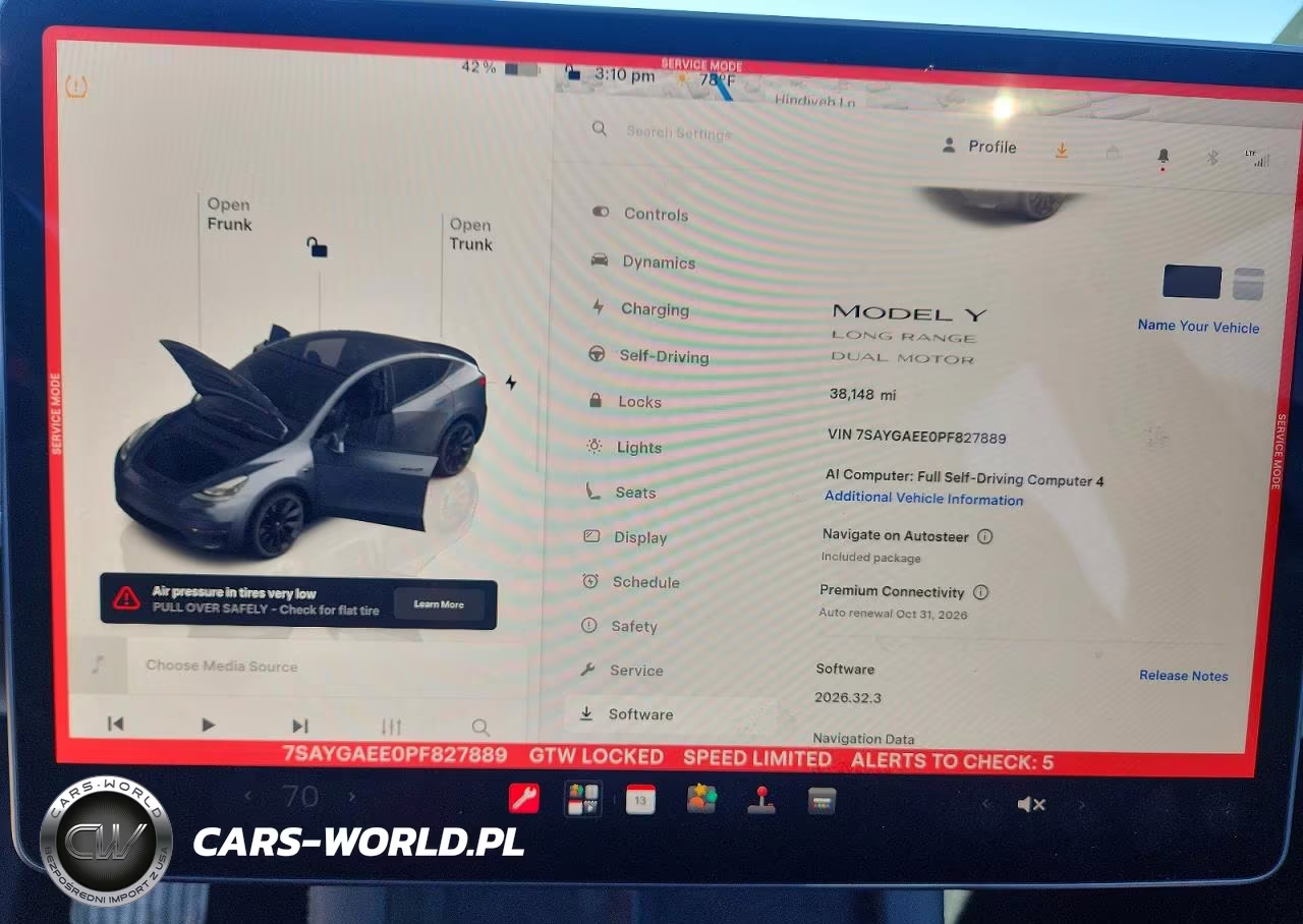 2023 Tesla Model Y VIN:7SAYGAEE0PF827889 - 9