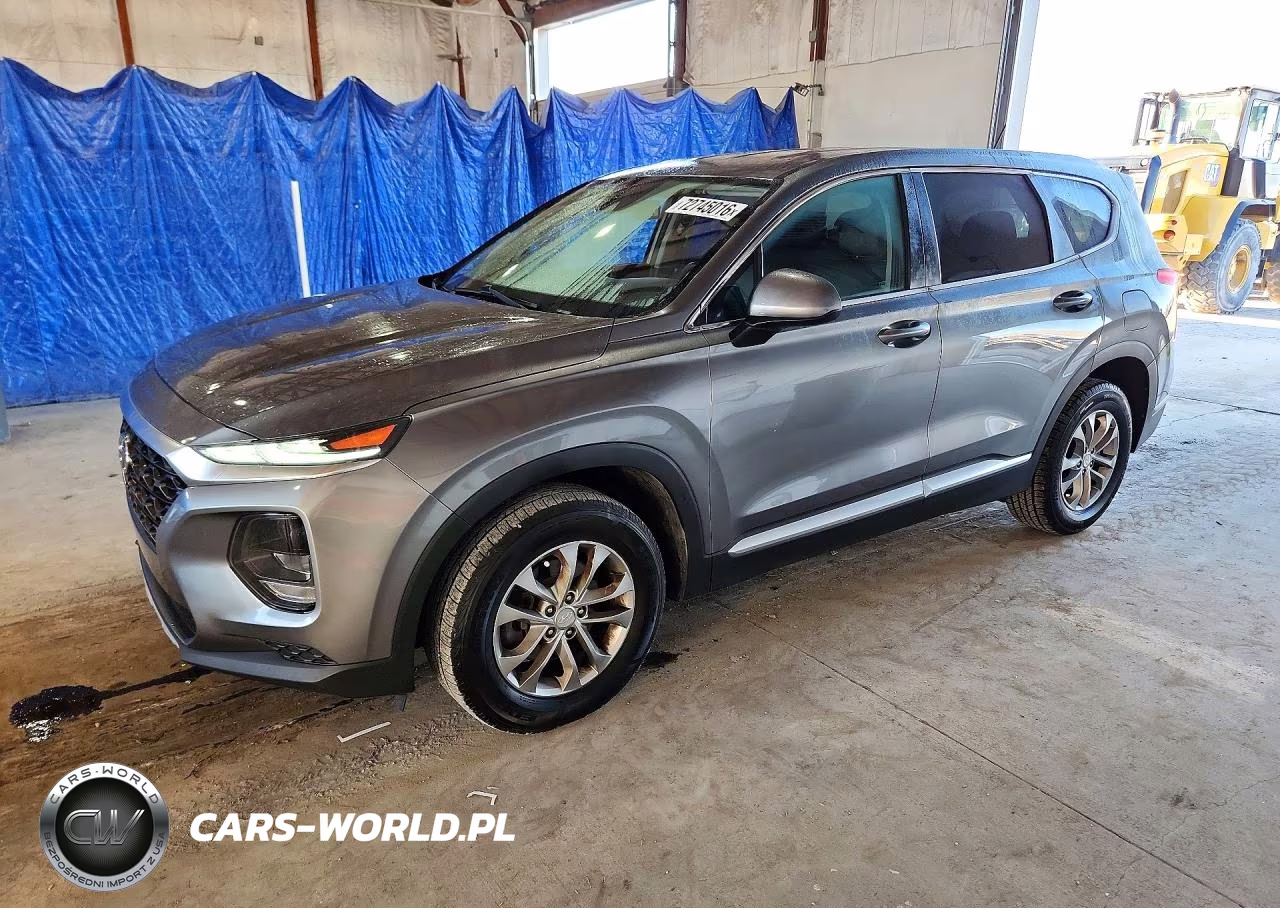 2019 Hyundai Santa Fe Se VIN:5NMS2CAD1KH034490 - 1