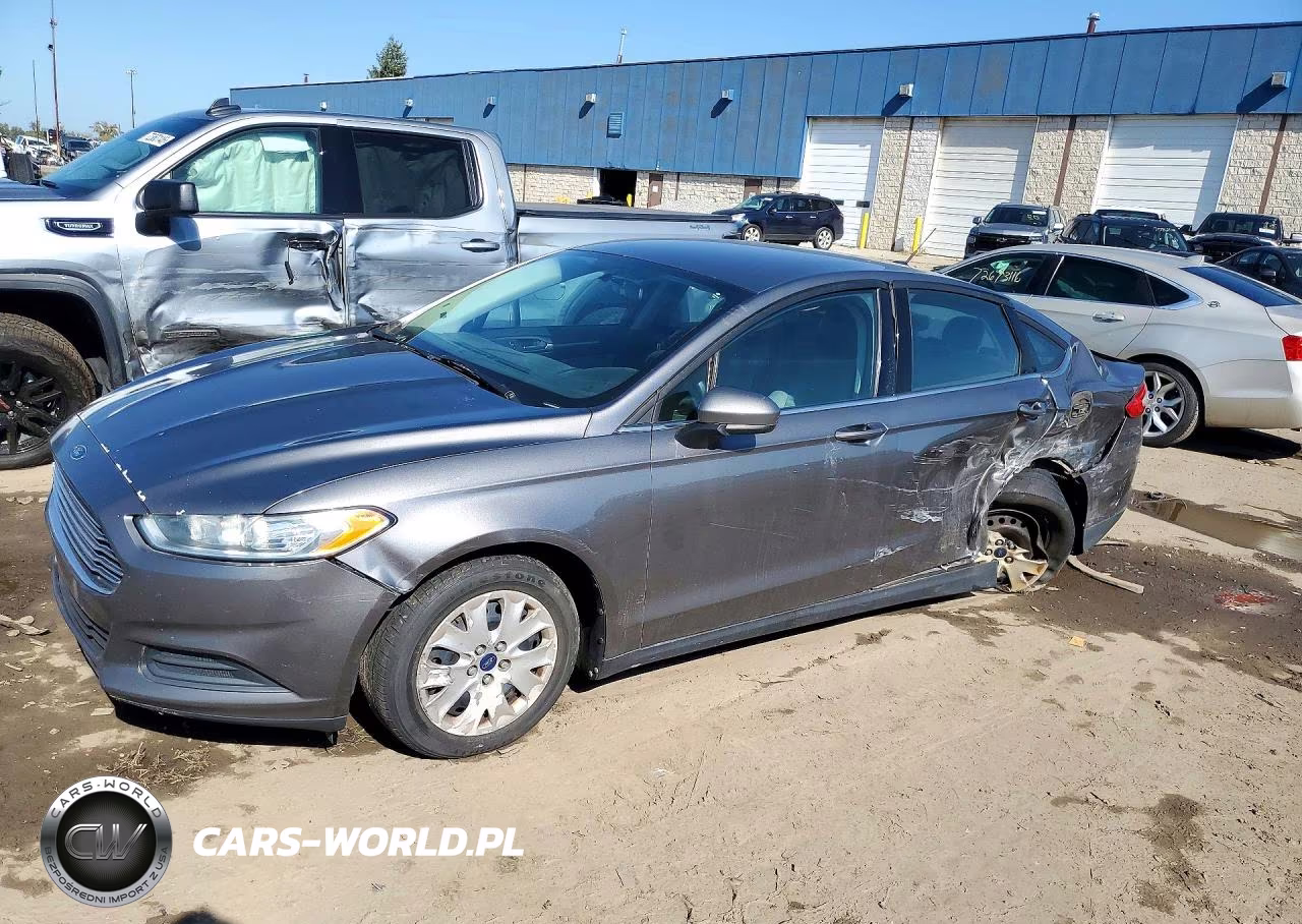 2014 Ford Fusion S VIN:3FA6P0G75ER169100 - 1