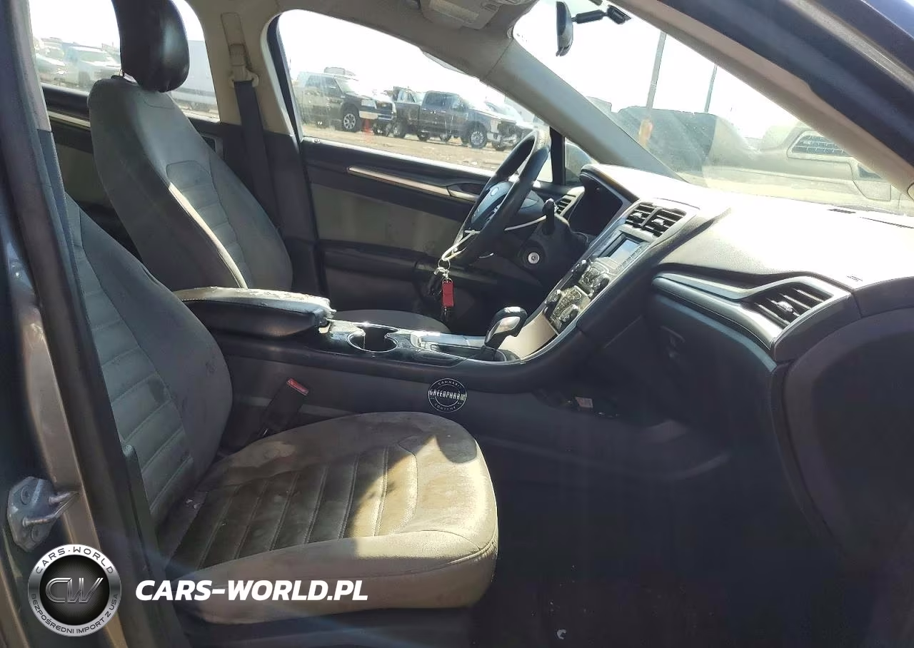 2014 Ford Fusion S VIN:3FA6P0G75ER169100 - 7