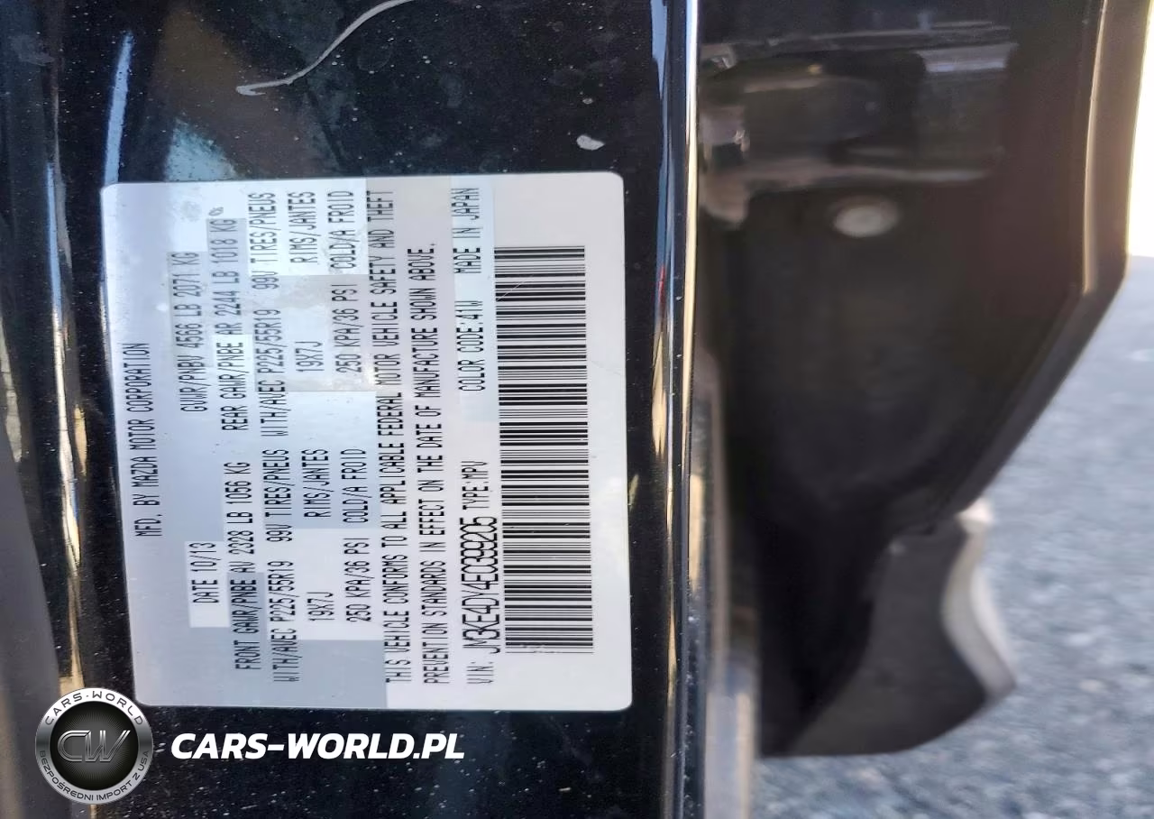 2014 Mazda Cx-5 Gt VIN:JM3KE4DY4E0399205 - 12