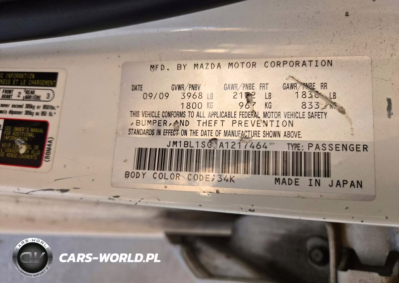 2010 Mazda 3 I VIN:JM1BL1SG2A1217464 - 12
