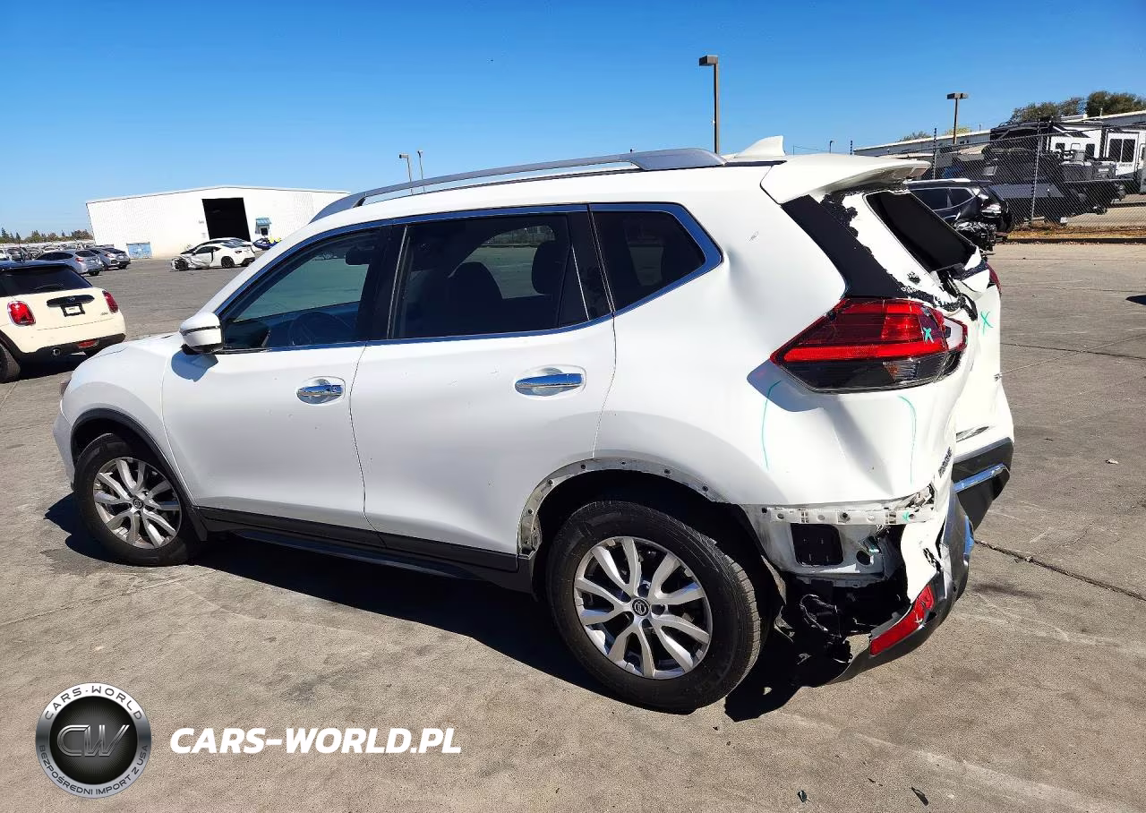 2017 Nissan Rogue Sv VIN:KNMAT2MT8HP549699 - 2