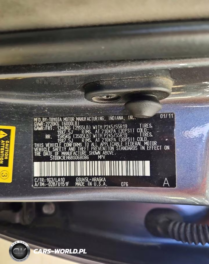 2011 Toyota Highlander Limited VIN:5TDDK3EH6BS068086 - 13