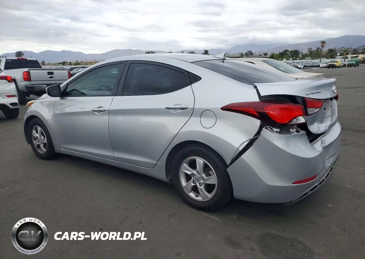 2014 Hyundai Elantra Se VIN:5NPDH4AE9EH496289 - 2