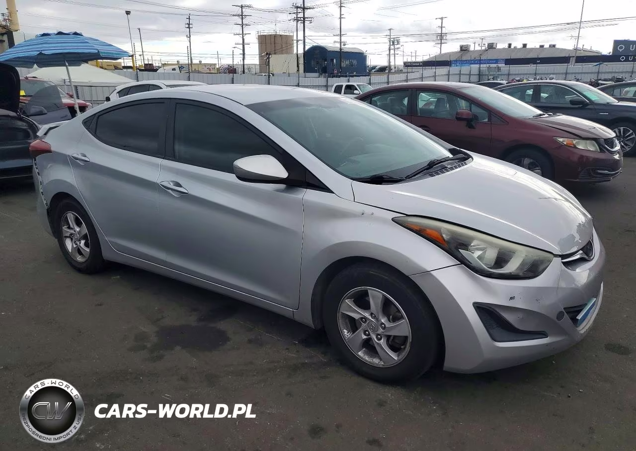 2014 Hyundai Elantra Se VIN:5NPDH4AE9EH496289 - 4