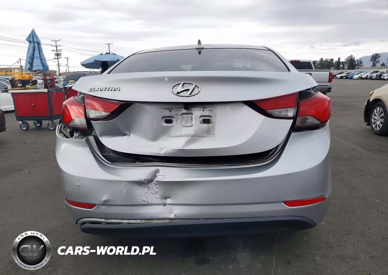 2014 Hyundai Elantra Se VIN:5NPDH4AE9EH496289 - 6