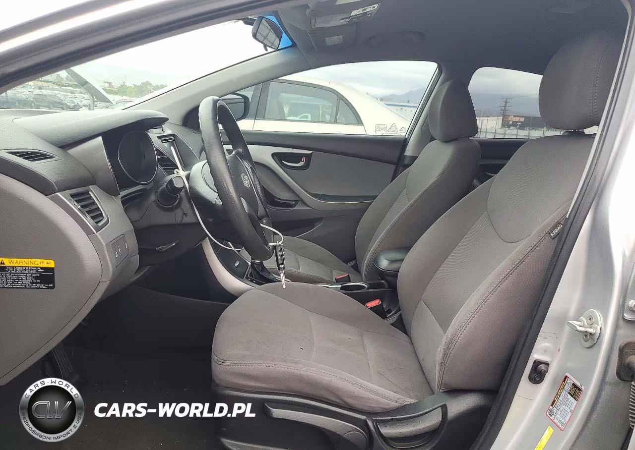 2014 Hyundai Elantra Se VIN:5NPDH4AE9EH496289 - 7