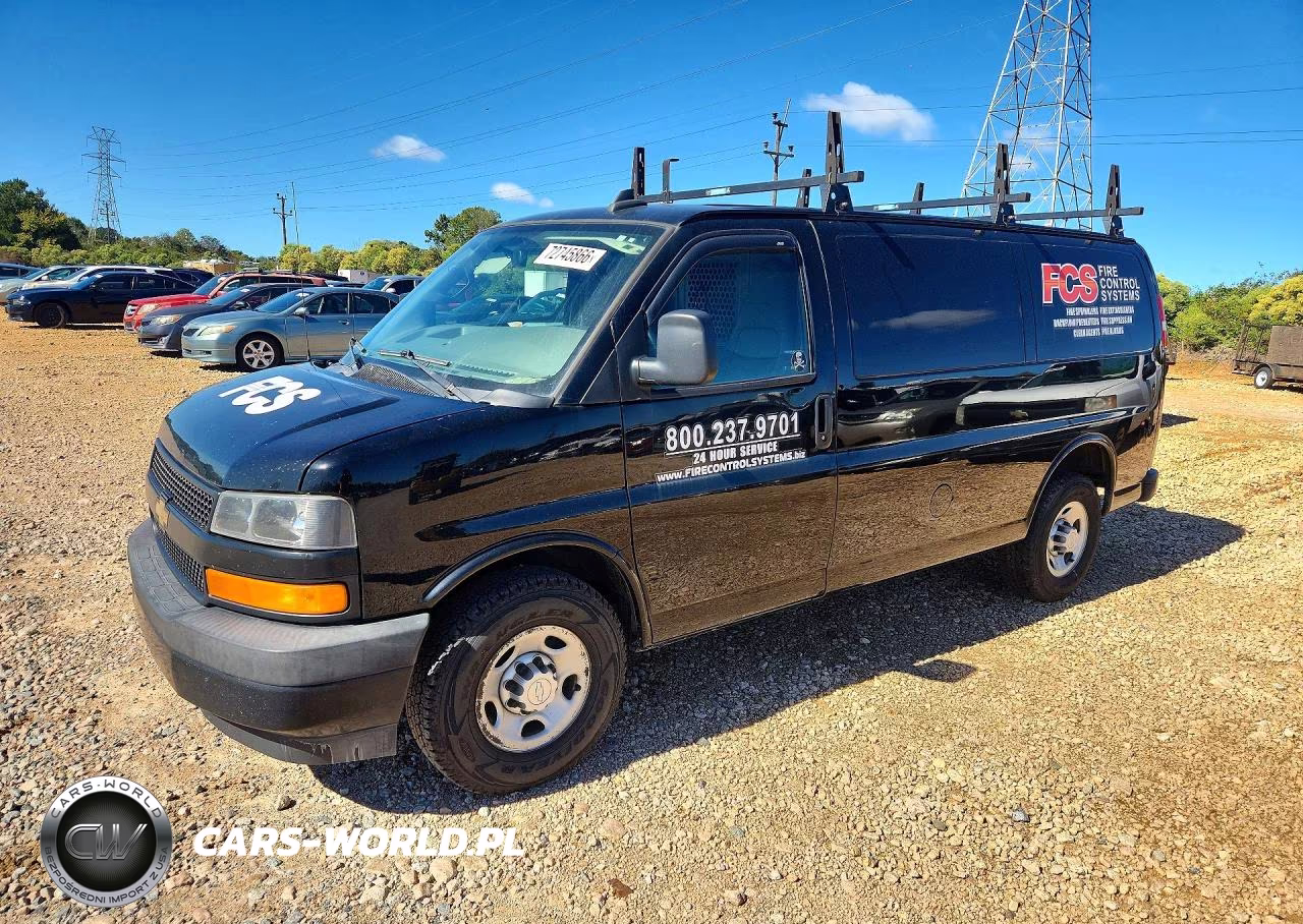 2019 Chevrolet Express G2500 VIN:1GCWGAFG5K1239654 - 1