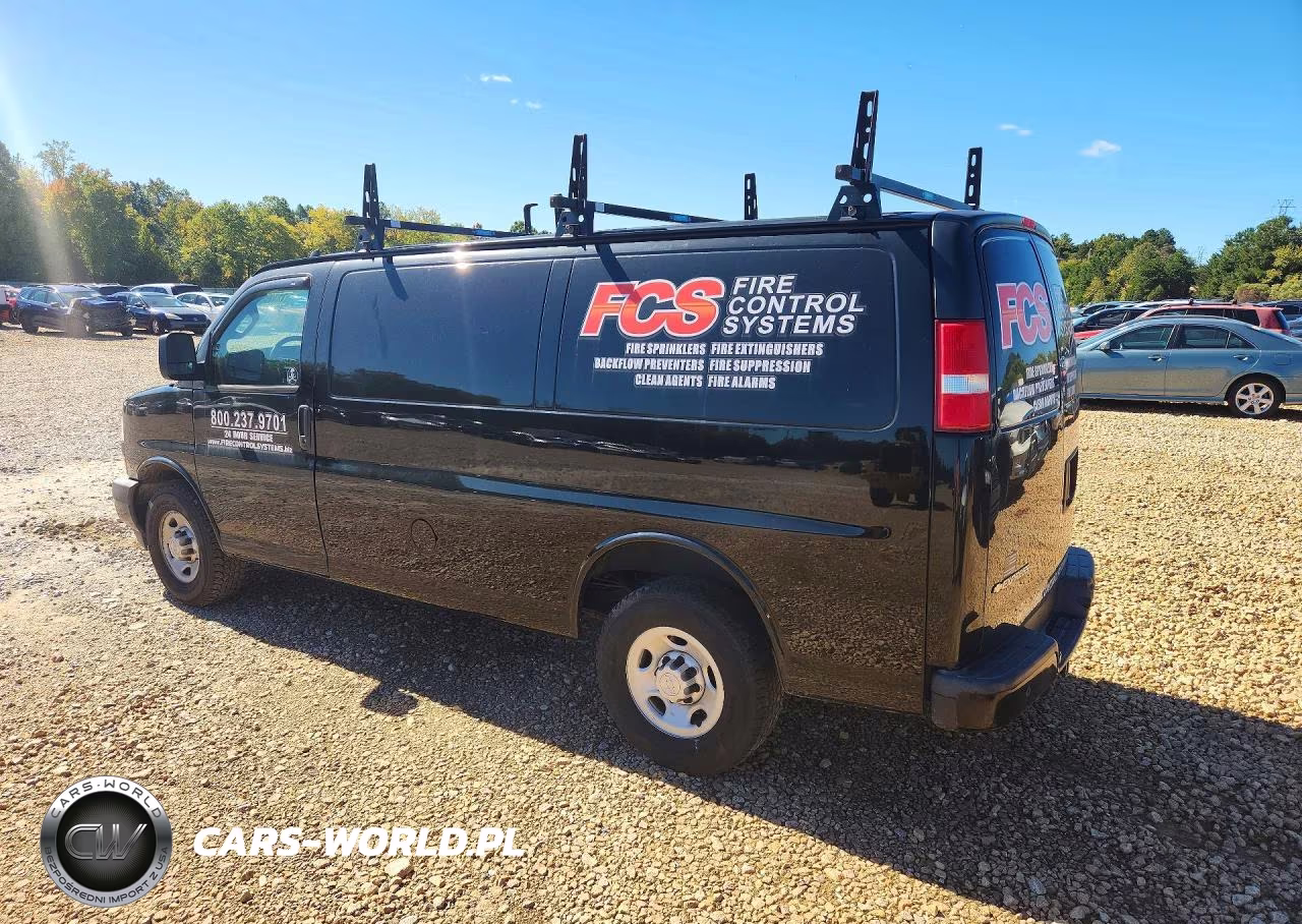 2019 Chevrolet Express G2500 VIN:1GCWGAFG5K1239654 - 2