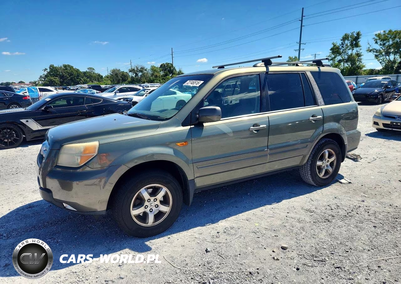 2007 Honda Pilot VIN:5FNYF28787B007658 - 1