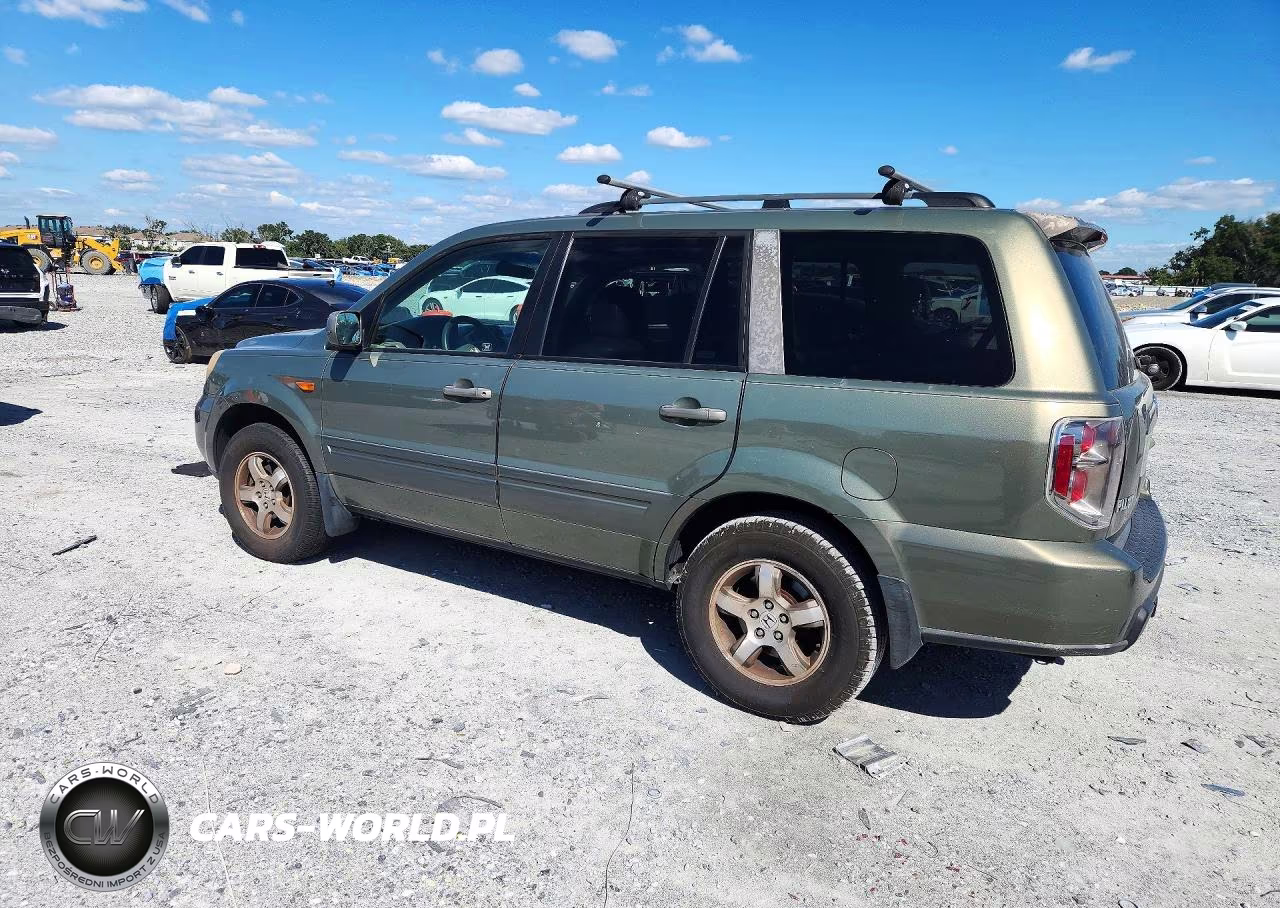 2007 Honda Pilot VIN:5FNYF28787B007658 - 2