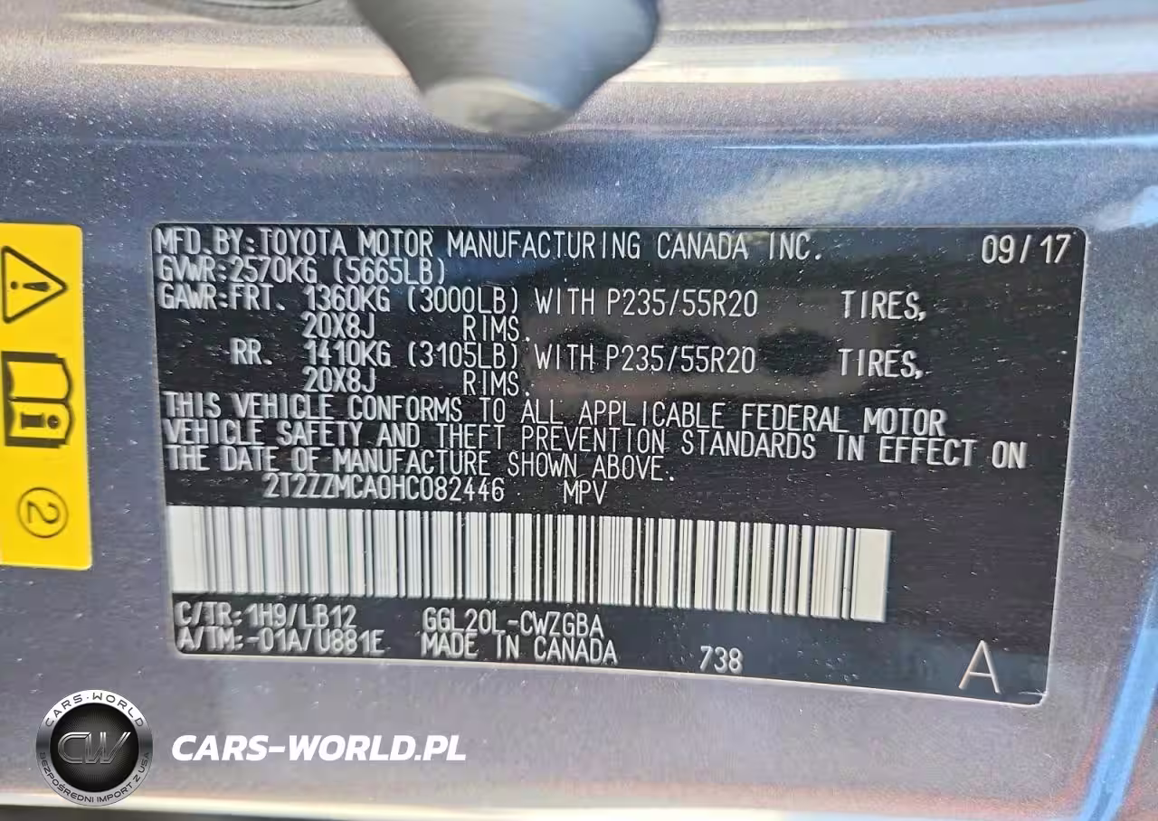 2017 Lexus Rx 350 Base VIN:2T2ZZMCA0HC082446 - 12