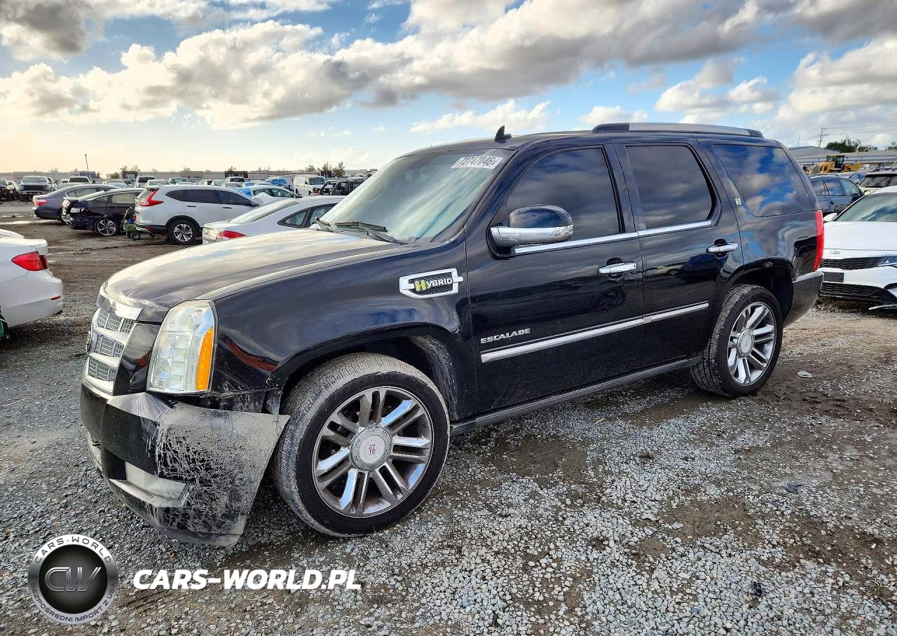 2011 Cadillac Escalade Platinum Hybrid VIN:1GYS4FEJXBR124819 - 1