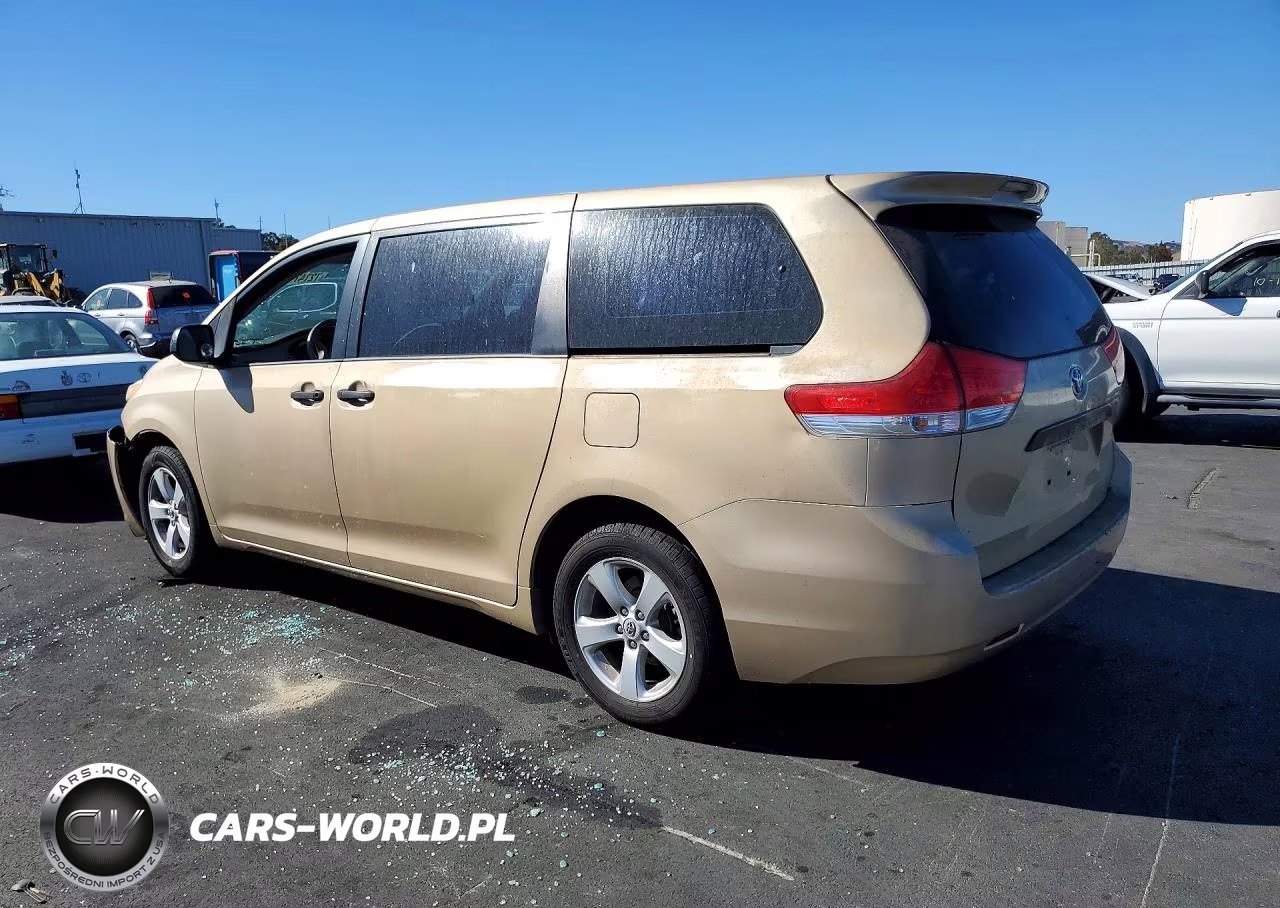 2012 Toyota Sienna Base 7-Passenger VIN:5TDKA3DC4CS011810 - 2