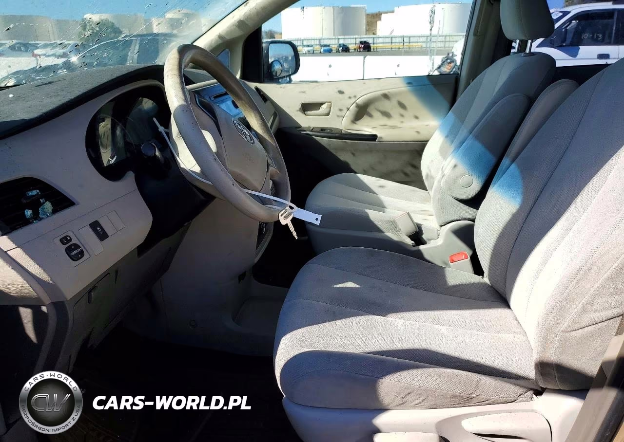 2012 Toyota Sienna Base 7-Passenger VIN:5TDKA3DC4CS011810 - 7