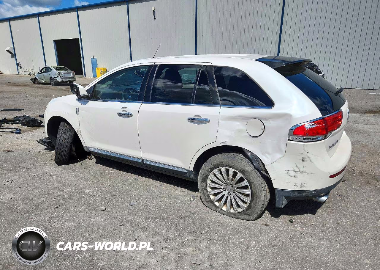 2011 Lincoln Mkx VIN:2LMDJ6JK6BBJ20842 - 2