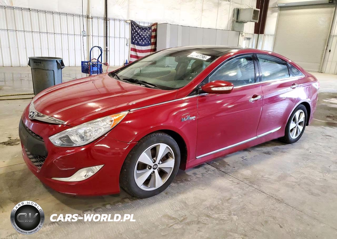 2012 Hyundai Sonata Hybrid VIN:KMHEC4A48CA021940 - 1