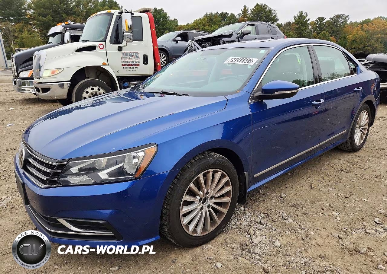 2016 Volkswagen Passat Se VIN:1VWBT7A39GC035031 - 1
