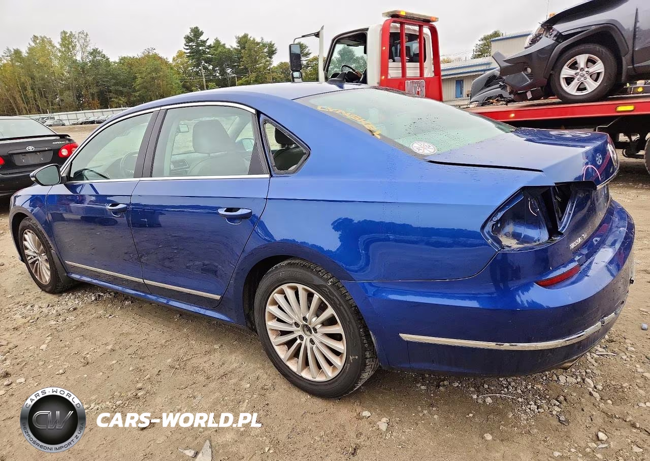 2016 Volkswagen Passat Se VIN:1VWBT7A39GC035031 - 2