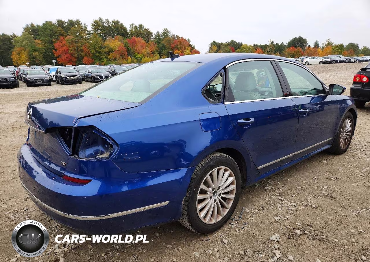2016 Volkswagen Passat Se VIN:1VWBT7A39GC035031 - 3