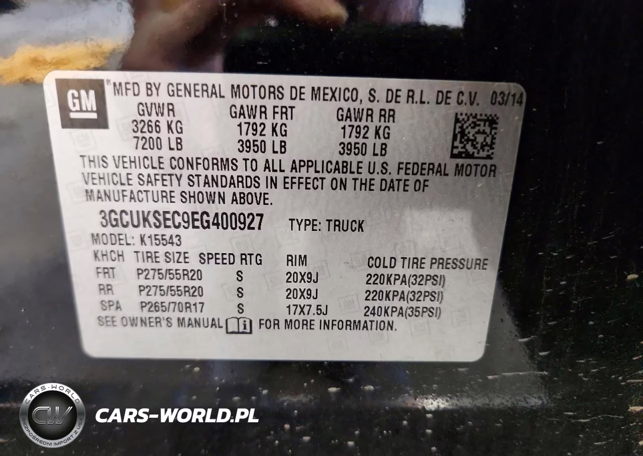 2014 Chevrolet Silverado K1500 Ltz VIN:3GCUKSEC9EG400927 - 12