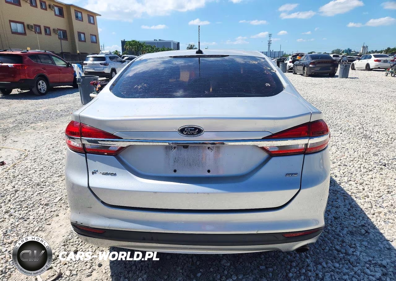 2018 Ford Fusion Se VIN:3FA6P0H7XJR115736 - 6