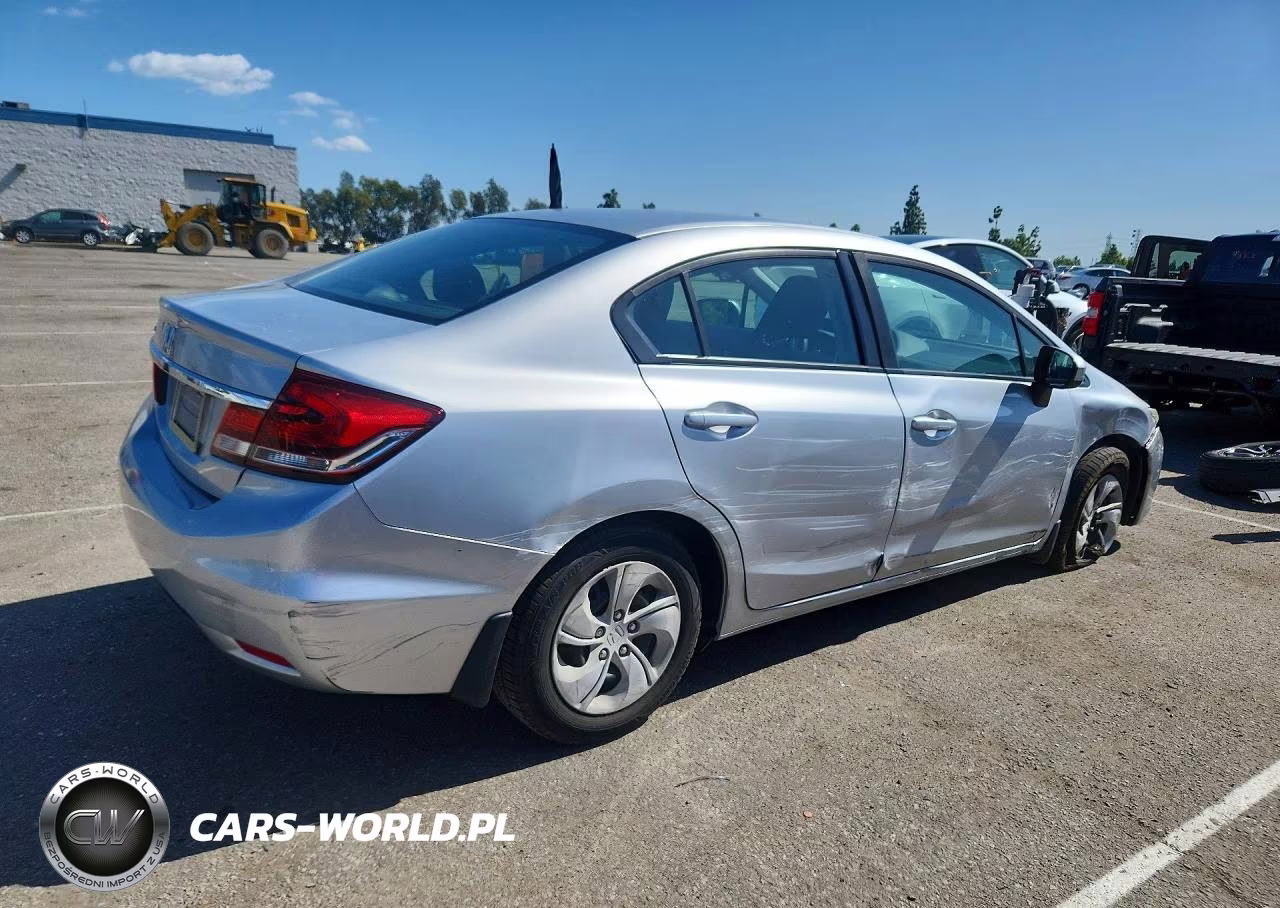 2015 Honda Civic Lx VIN:2HGFB2F59FH538074 - 3