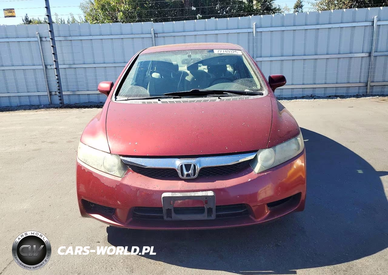 2009 Honda Civic Lx VIN:1HGFA16549L029224 - 5