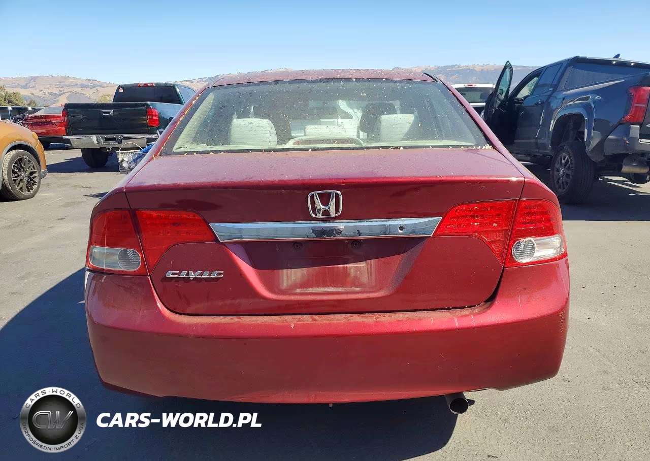 2009 Honda Civic Lx VIN:1HGFA16549L029224 - 6