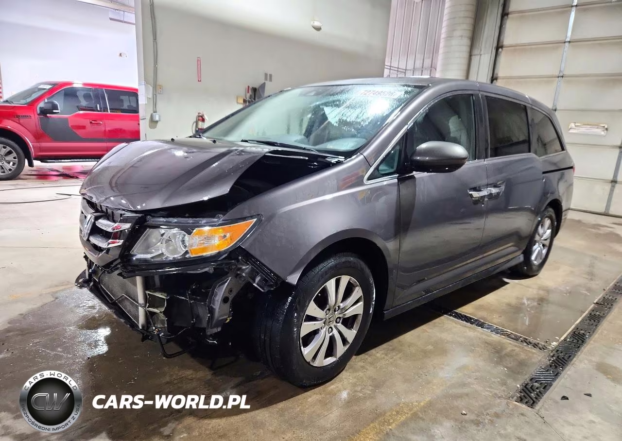 2014 Honda Odyssey Exl VIN:5FNRL5H68EB002298 - 1