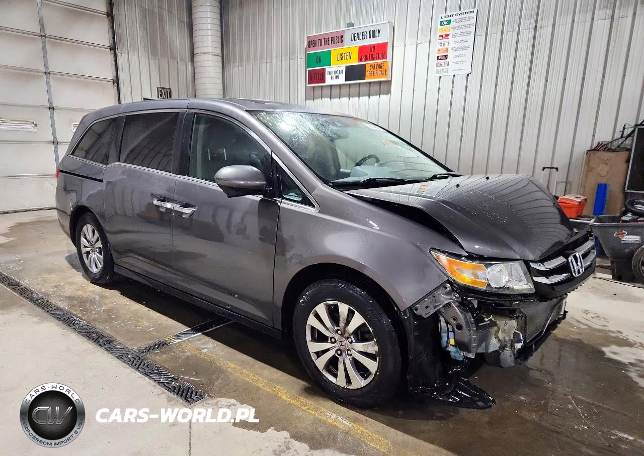 2014 Honda Odyssey Exl VIN:5FNRL5H68EB002298 - 4