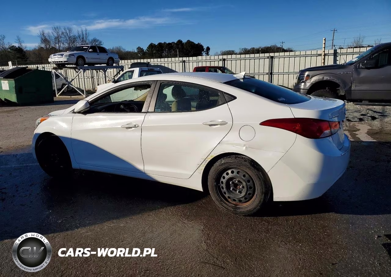 2012 Hyundai Elantra Gls VIN:5NPDH4AE2CH137153 - 2