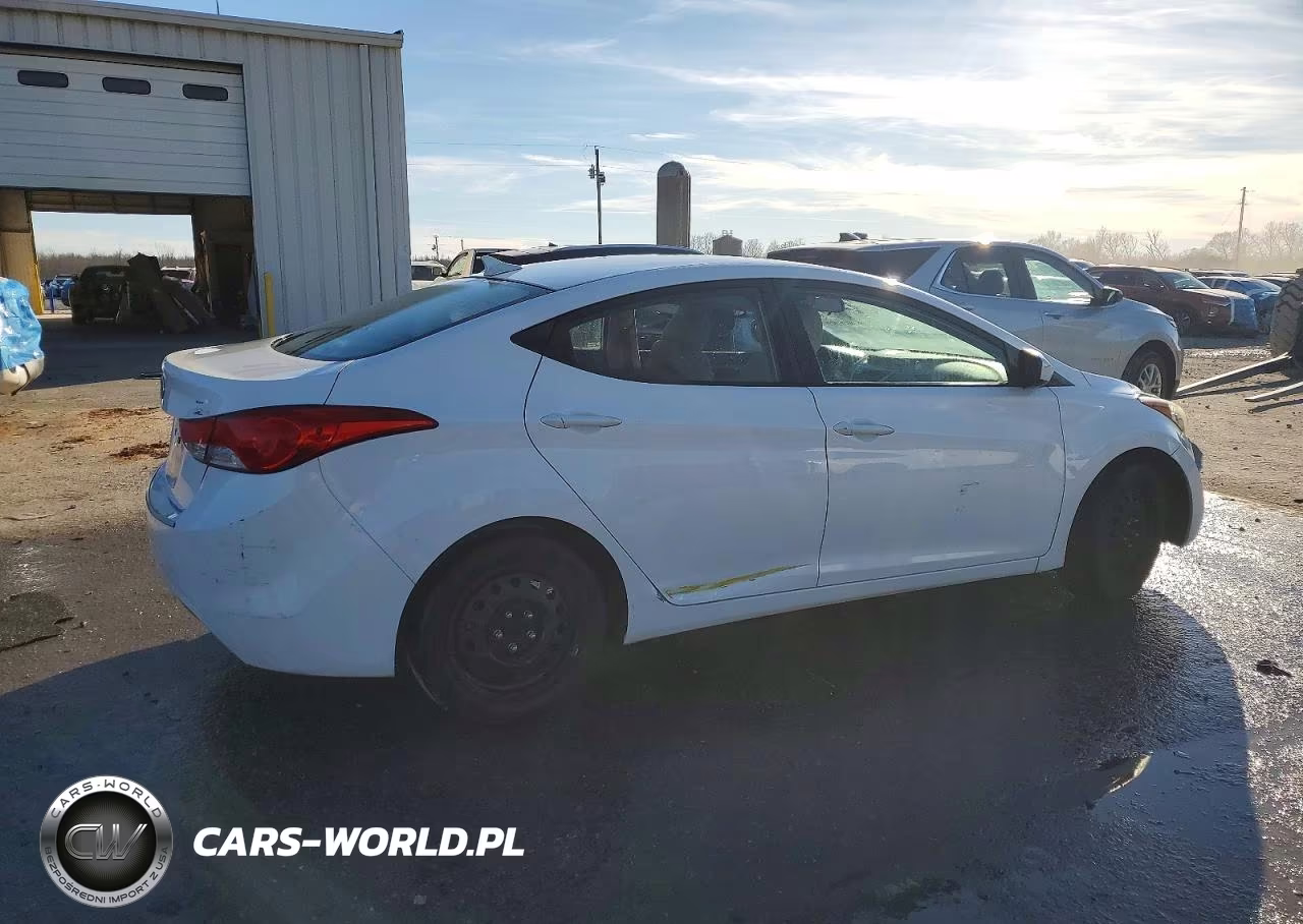 2012 Hyundai Elantra Gls VIN:5NPDH4AE2CH137153 - 3