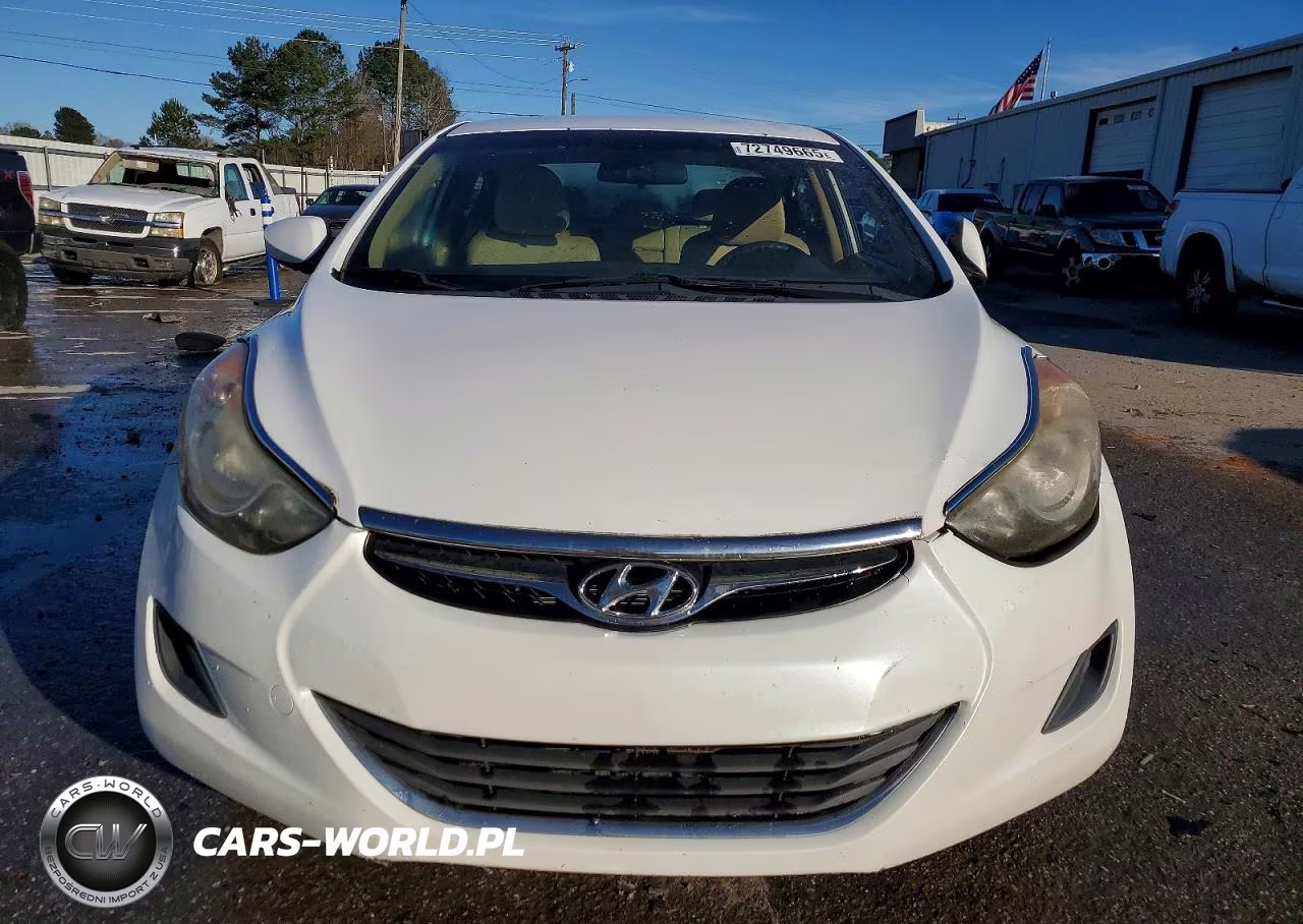 2012 Hyundai Elantra Gls VIN:5NPDH4AE2CH137153 - 5