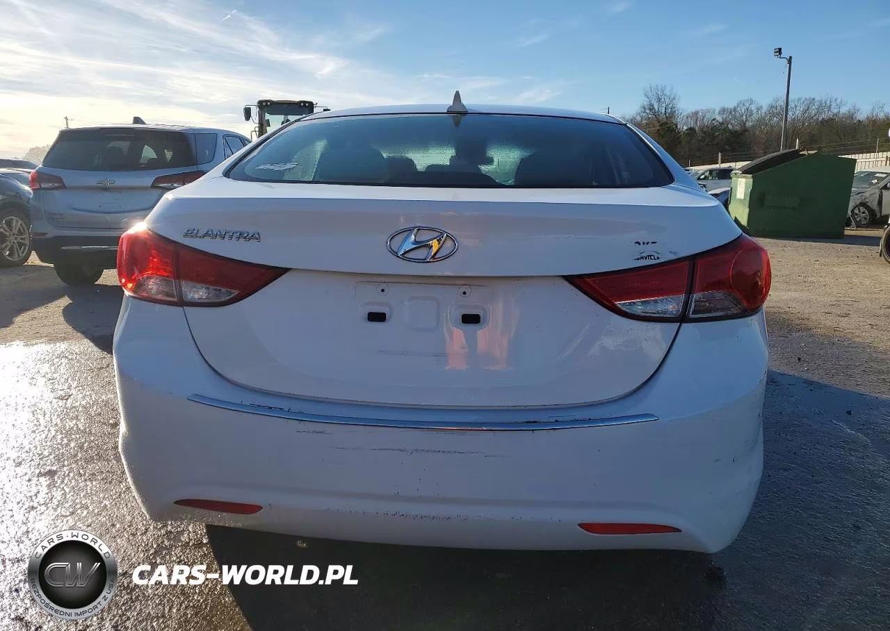2012 Hyundai Elantra Gls VIN:5NPDH4AE2CH137153 - 6