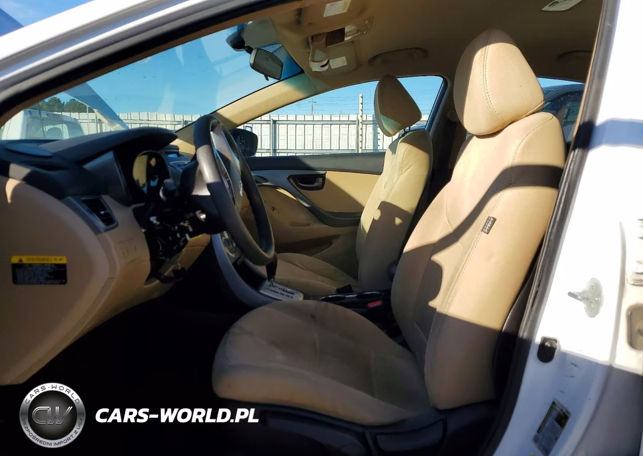 2012 Hyundai Elantra Gls VIN:5NPDH4AE2CH137153 - 7
