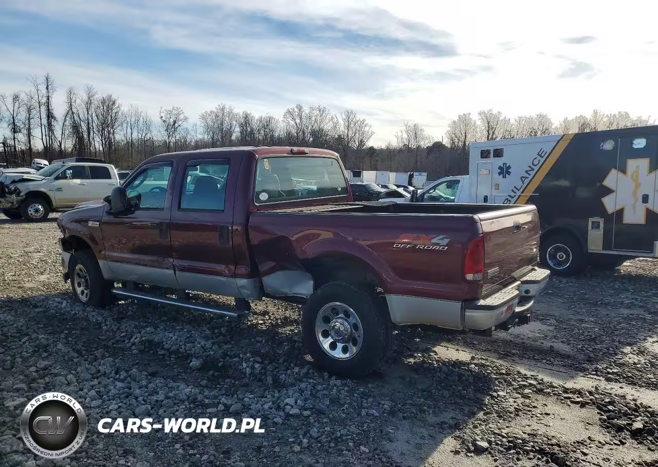 2005 Ford F350 Srw Super Duty VIN:1FTWW31575EC58501 - 2