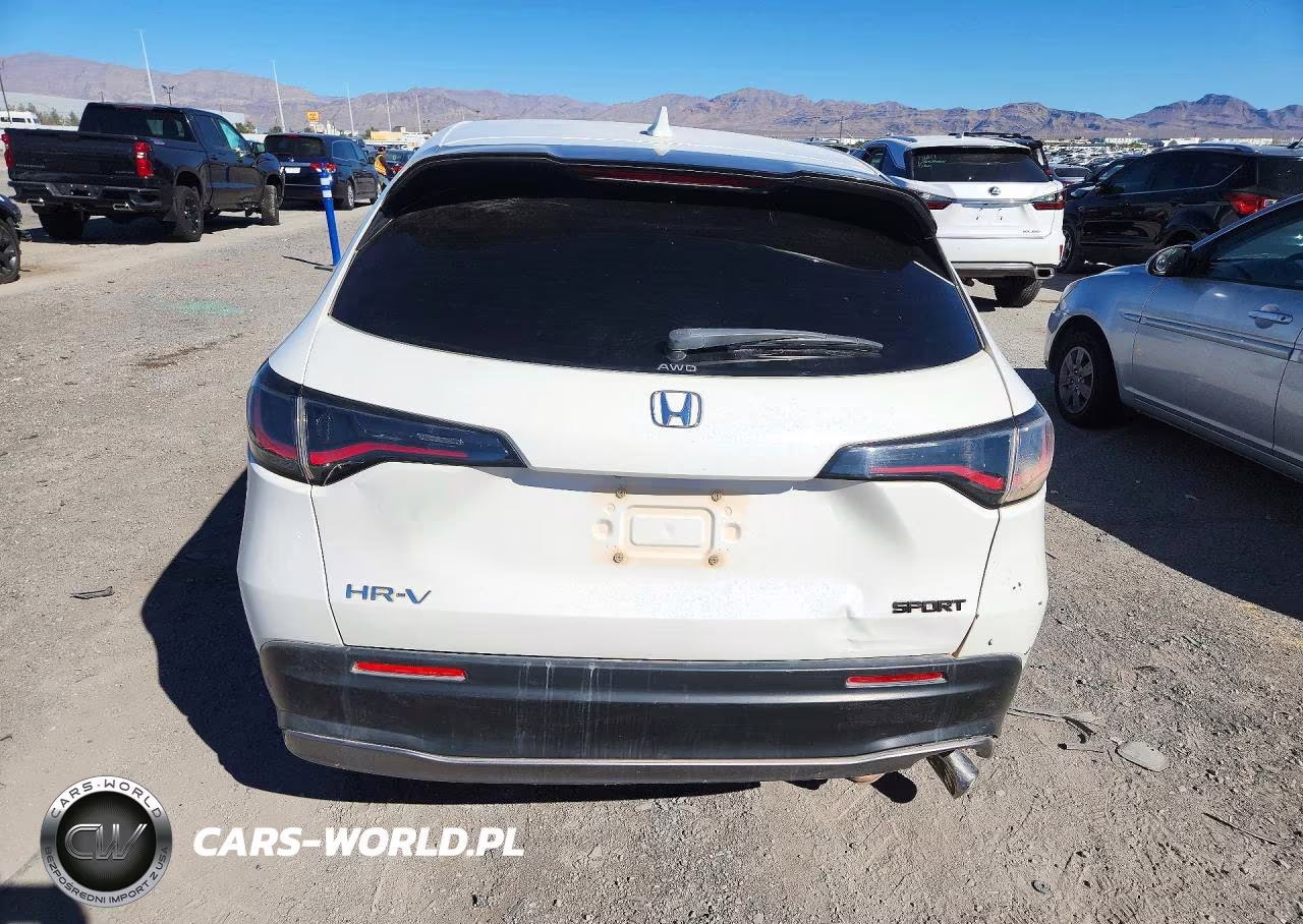 2025 Honda Hr-V Sport VIN:3CZRZ2H58SM717698 - 6