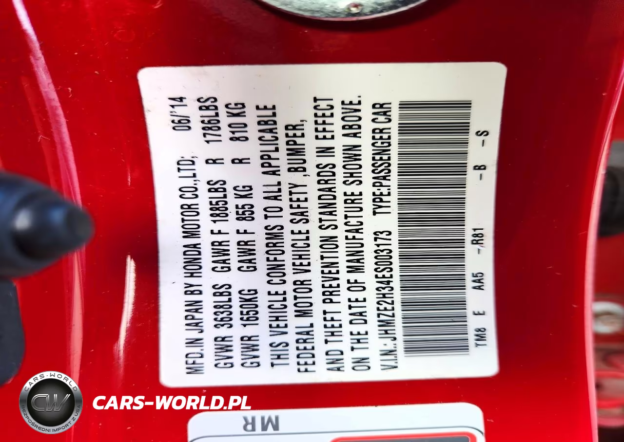 2014 Honda Insight VIN:JHMZE2H34ES003173 - 12